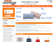 Tablet Screenshot of fashionhandbagsline.com